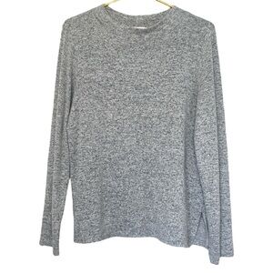 H&M Heather Gray Long Sleeve Sweater Size Medium